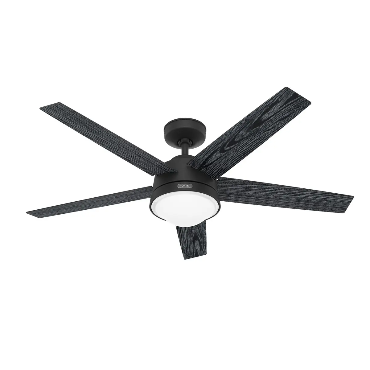 Hunter Fan Lykke 52" Indoor Ceiling Fan With 18W Led And Remote 2