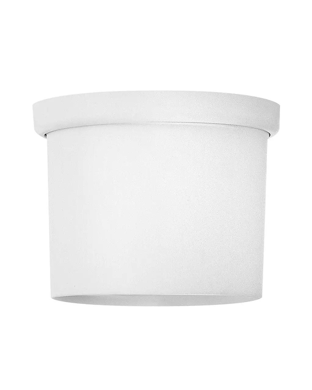 Iver Flush Mount Kit In Matte White 1
