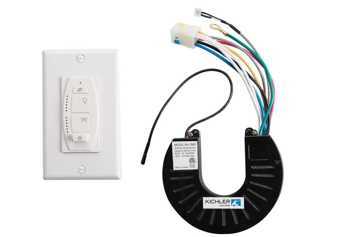 Kichler 6 Speed Dc Wall Transmitter 1