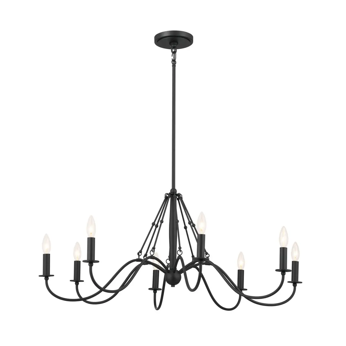 Kichler Eight Light Chandelier 1
