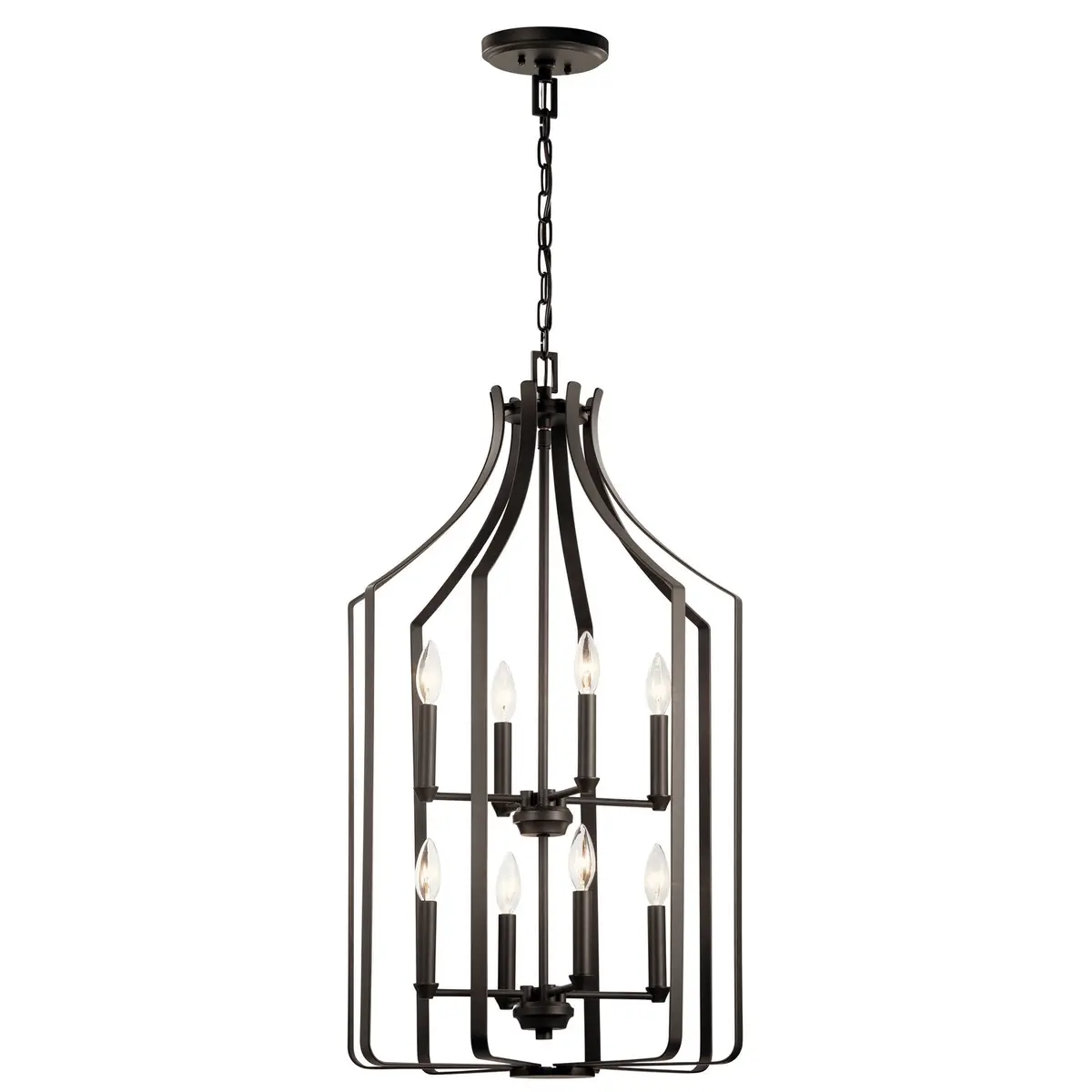 Kichler Eight Light Foyer Chandelier 1