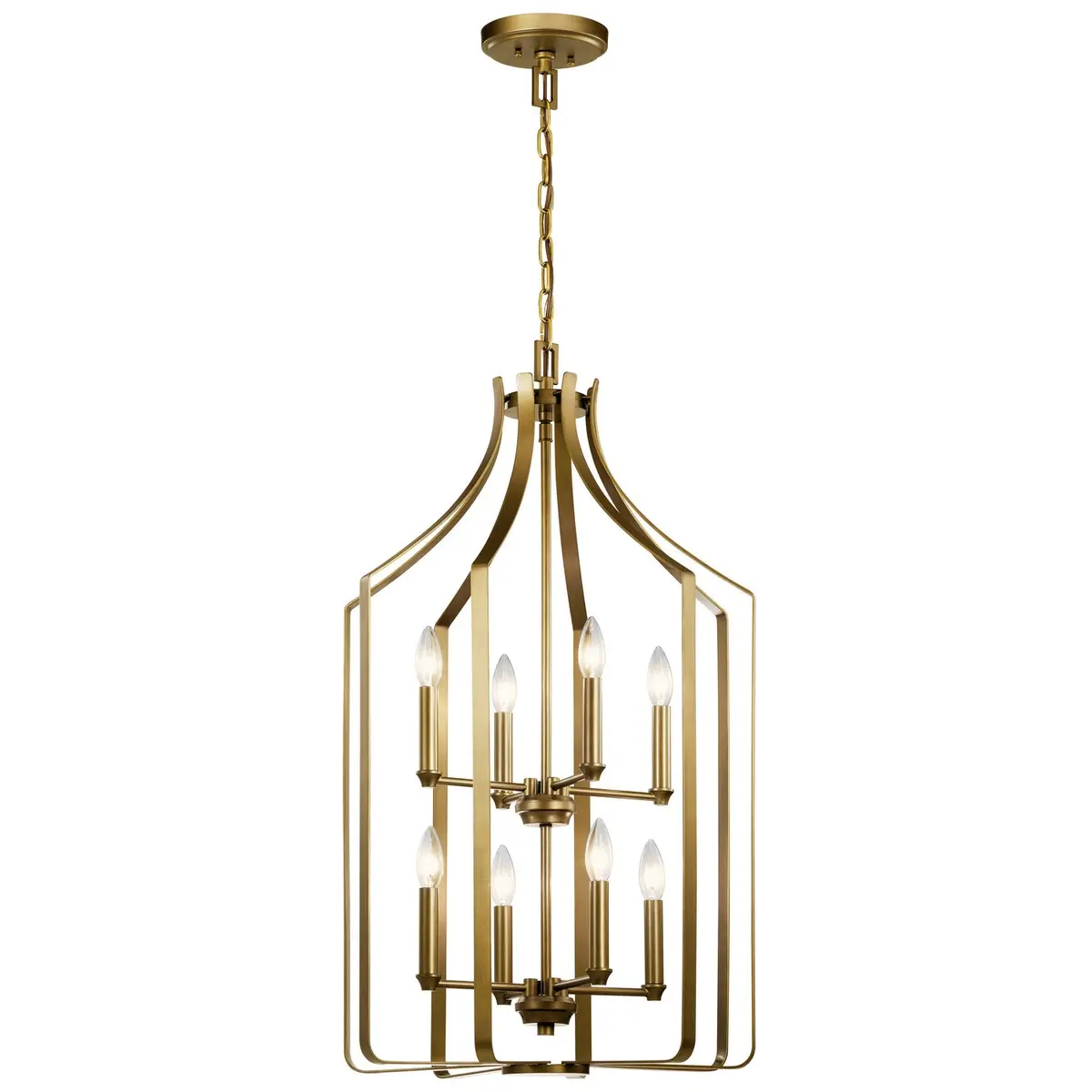 Kichler Eight Light Foyer Chandelier 1