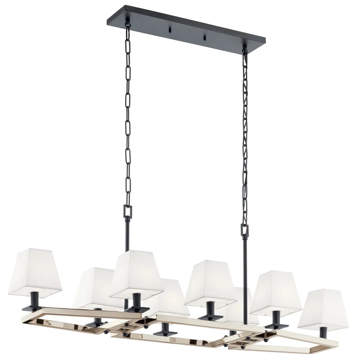 Kichler Eight Light Linear Chandelier 1