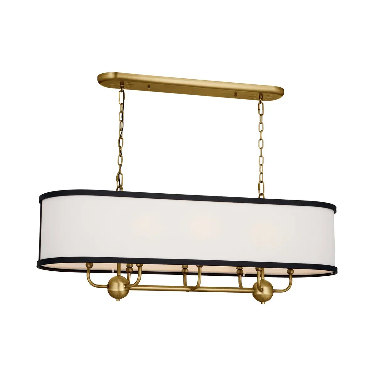 Kichler Eight Light Linear Chandelier 1