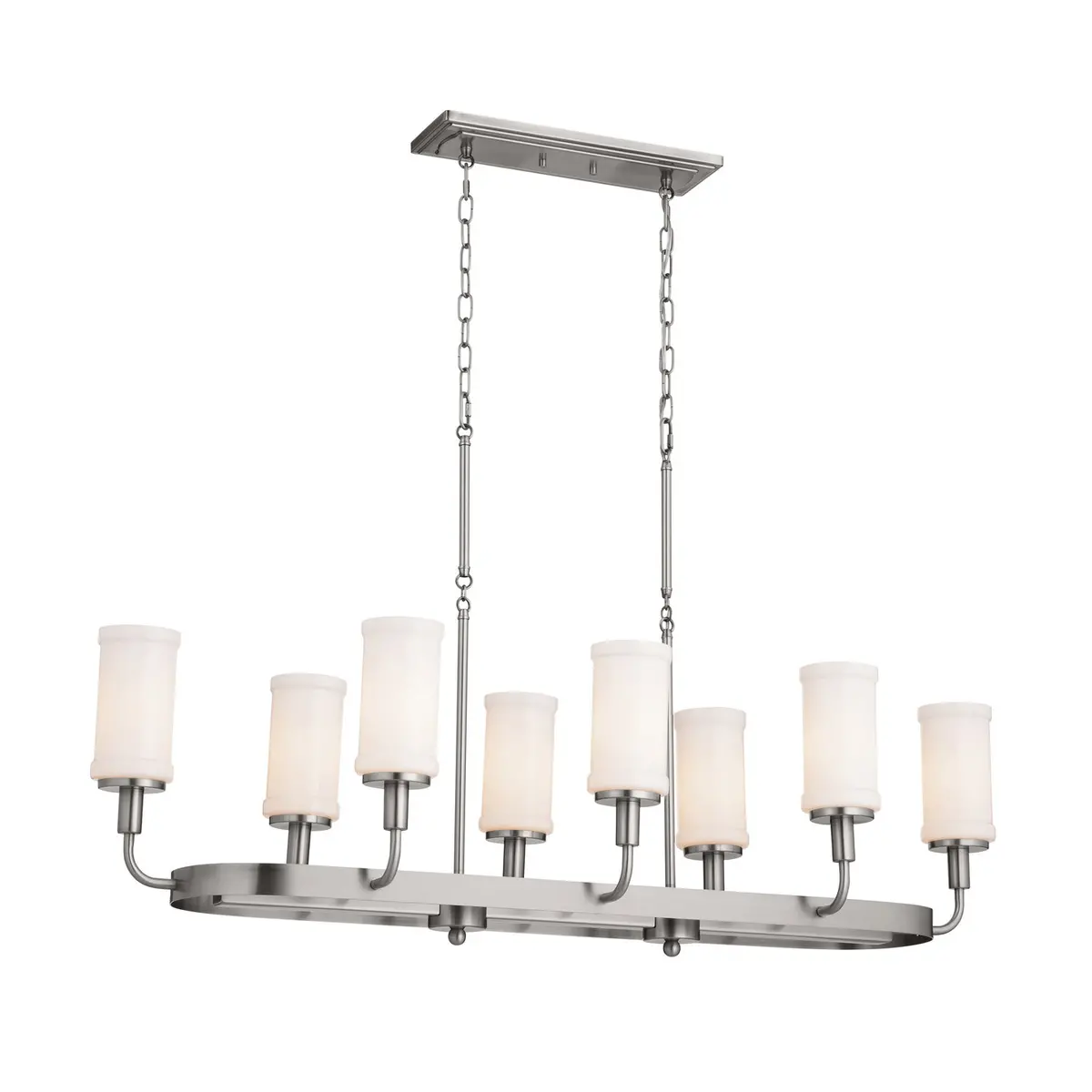 Kichler Eight Light Linear Chandelier 1