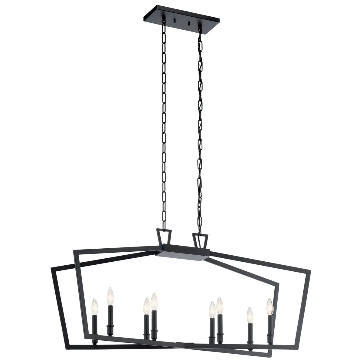 Kichler Eight Light Linear Chandelier 1