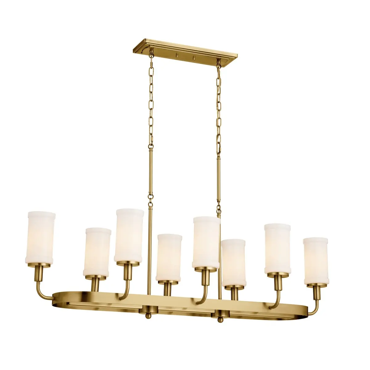 Kichler Eight Light Linear Chandelier 1