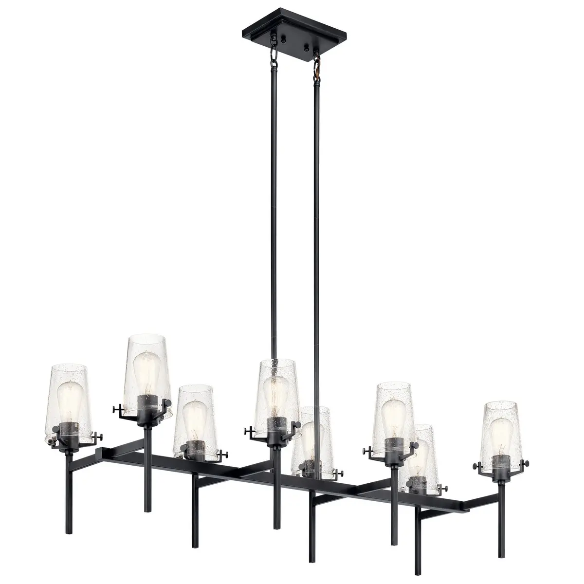 Kichler Eight Light Linear Chandelier 1