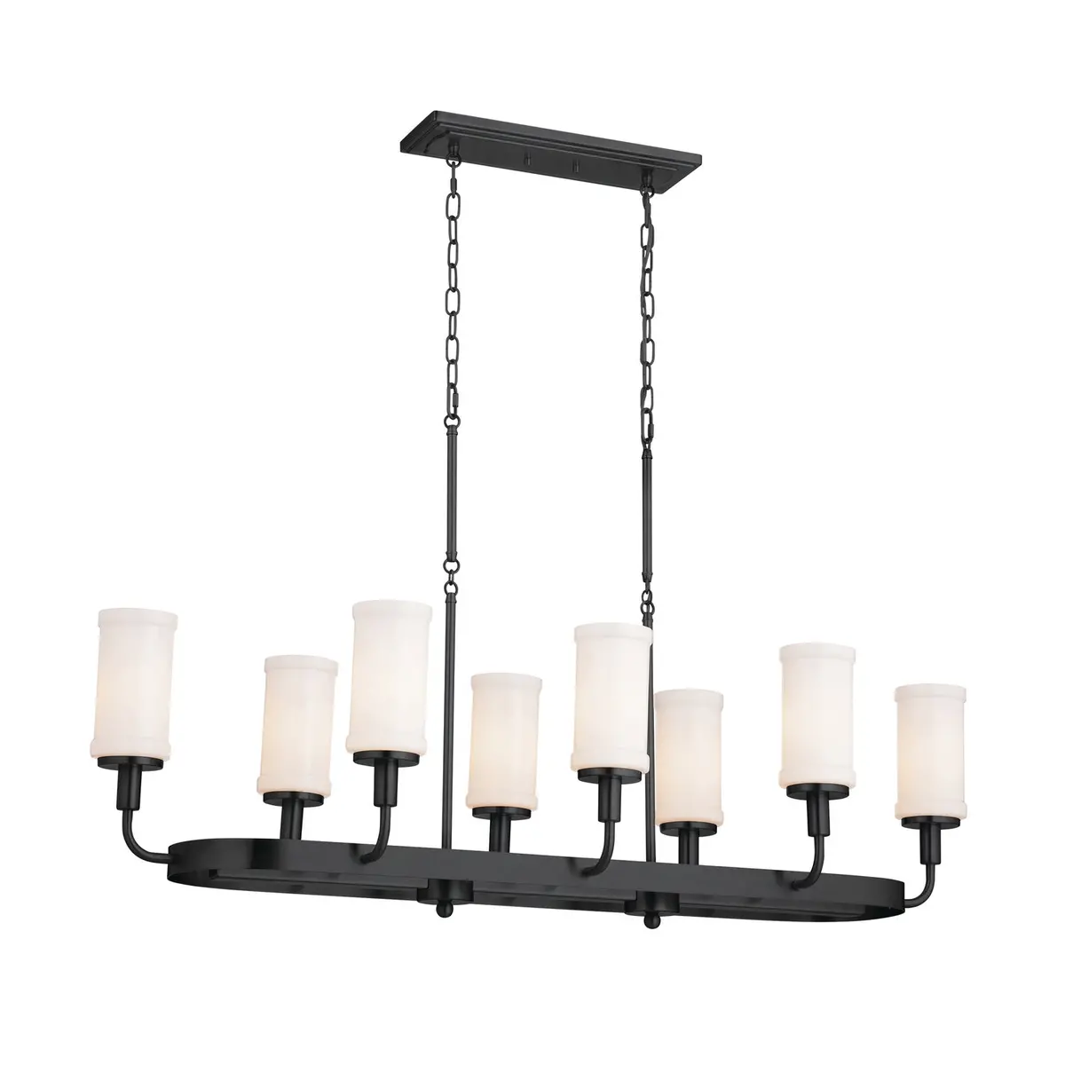 Kichler Eight Light Linear Chandelier 1