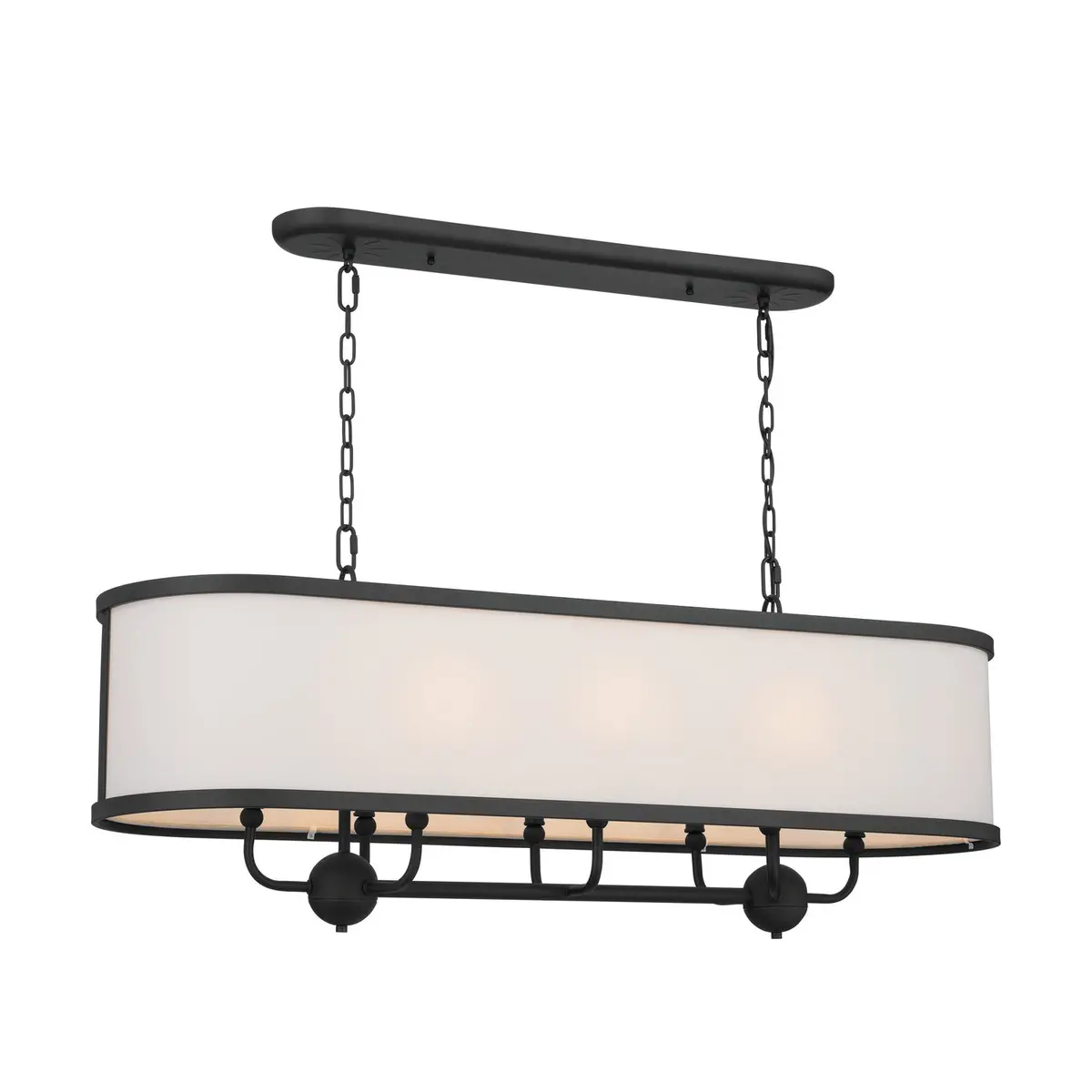 Kichler Eight Light Linear Chandelier 1