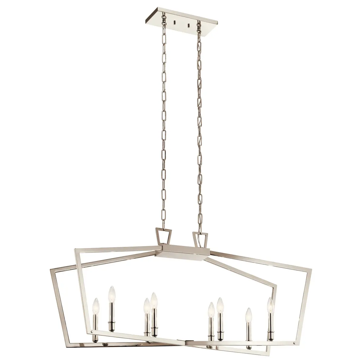 Kichler Eight Light Linear Chandelier 1