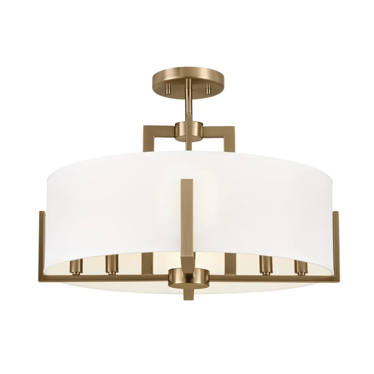 Kichler Eight Light Semi Flush Mount 1
