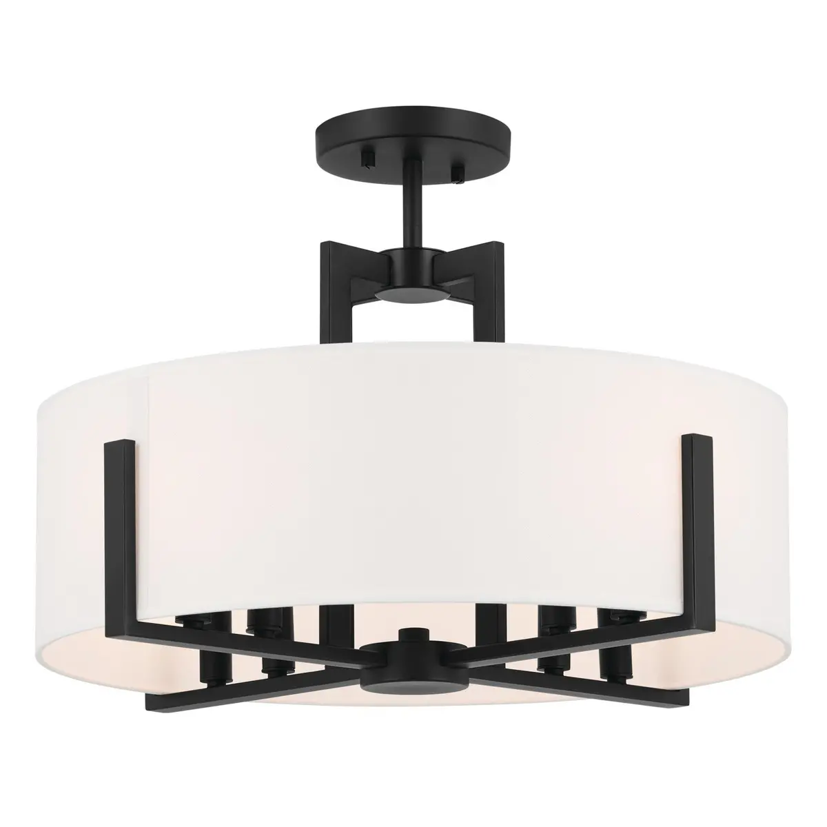 Kichler Eight Light Semi Flush Mount 1