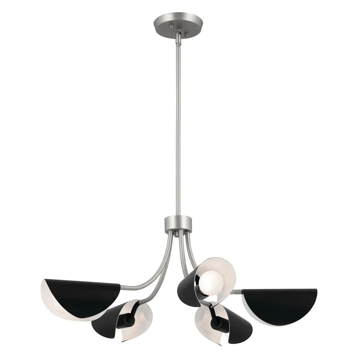 Kichler Five Light Chandelier/Semi Flush 1