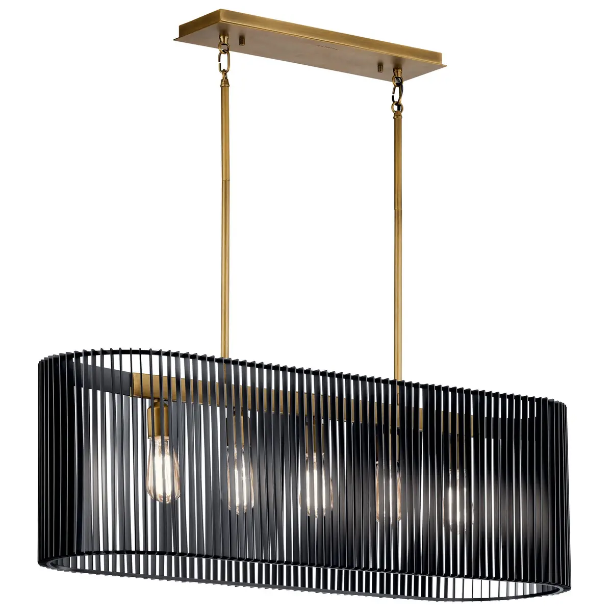 Kichler Five Light Linear Chandelier 1
