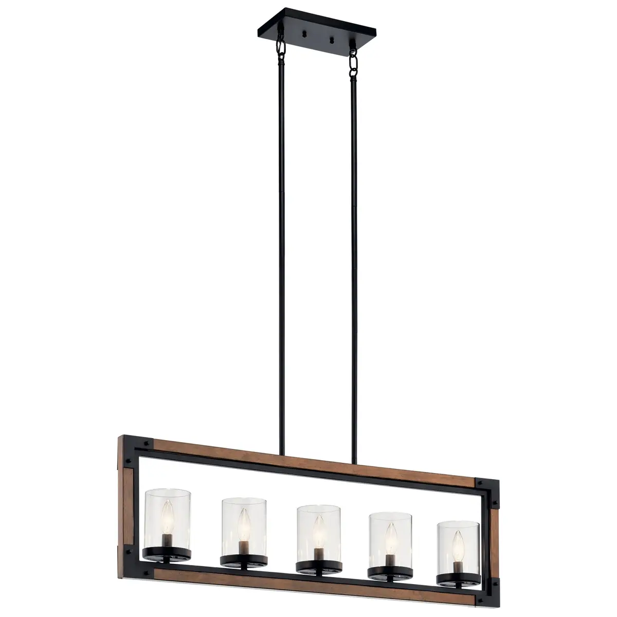 Kichler Five Light Linear Chandelier 1