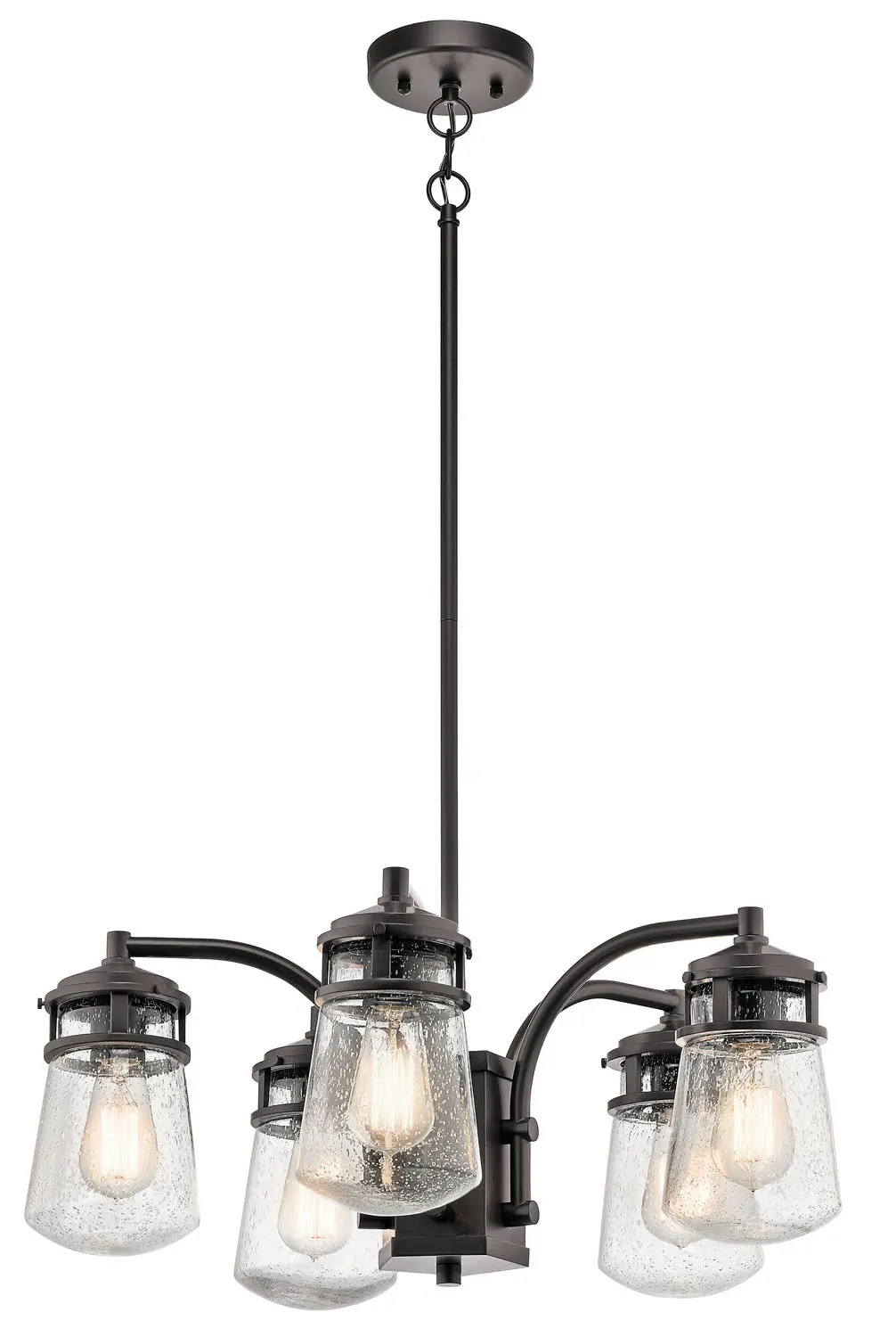Kichler Five Light Outdoor Chandelier 1