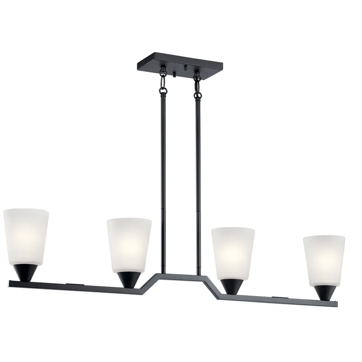Kichler Four Light Linear Chandelier 1