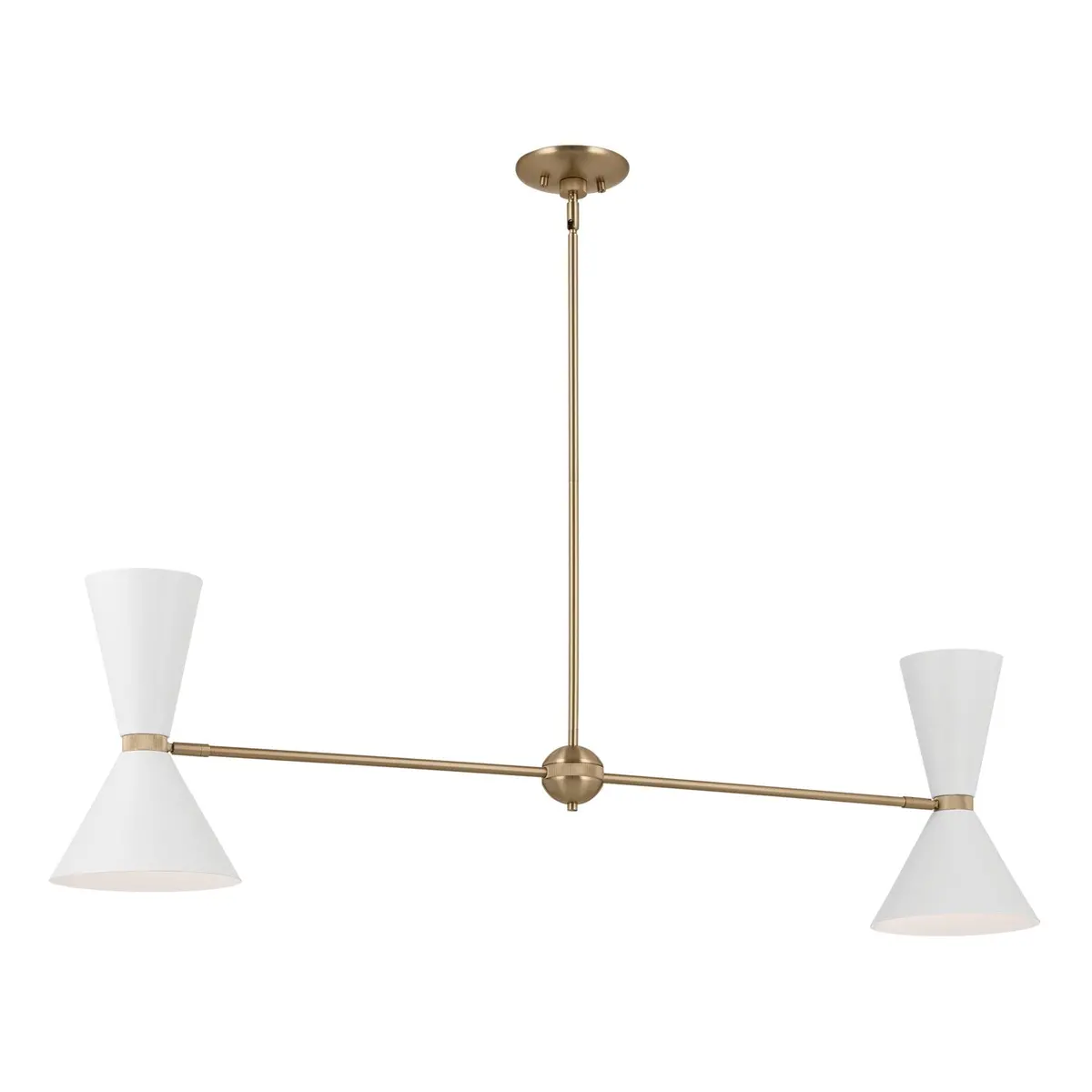 Kichler Four Light Linear Chandelier 1