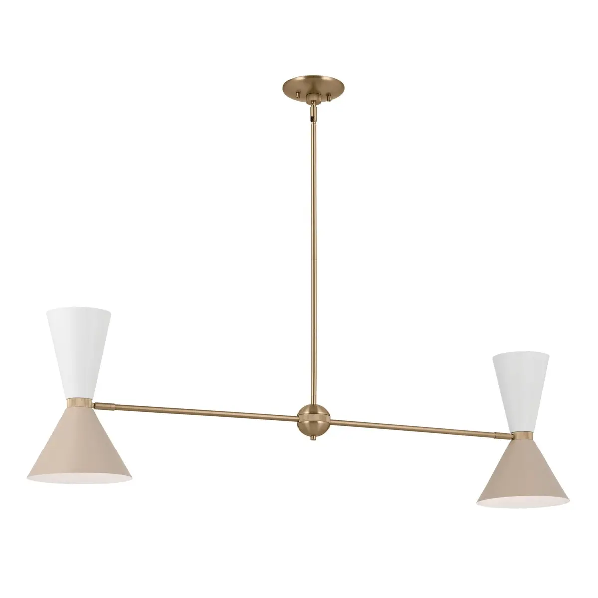 Kichler Four Light Linear Chandelier 1