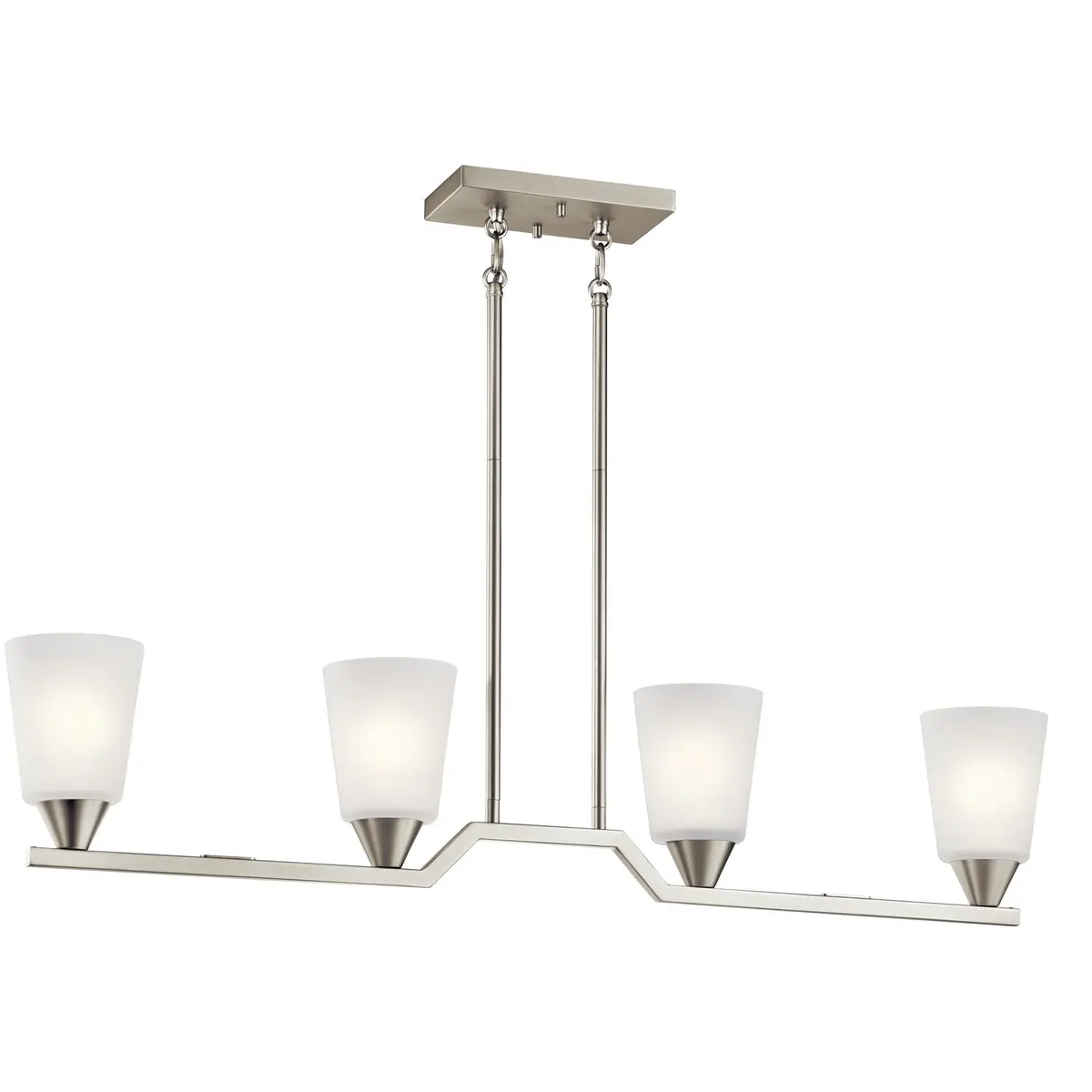 Kichler Four Light Linear Chandelier 1