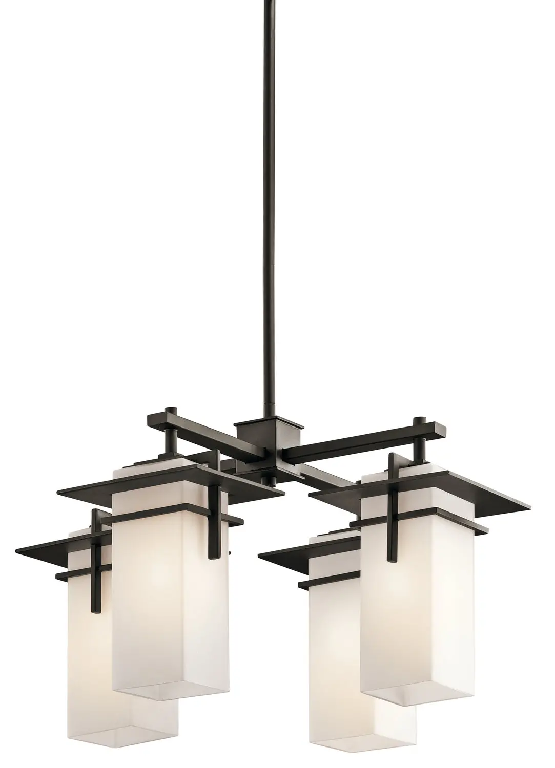 Kichler Four Light Outdoor Chandelier 1