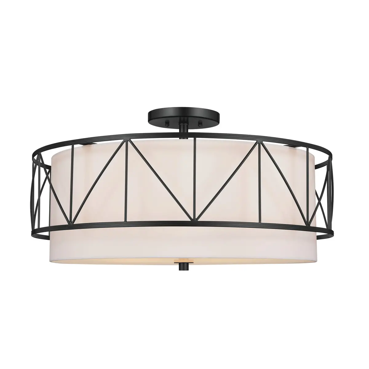 Kichler Four Light Semi Flush Mount 1