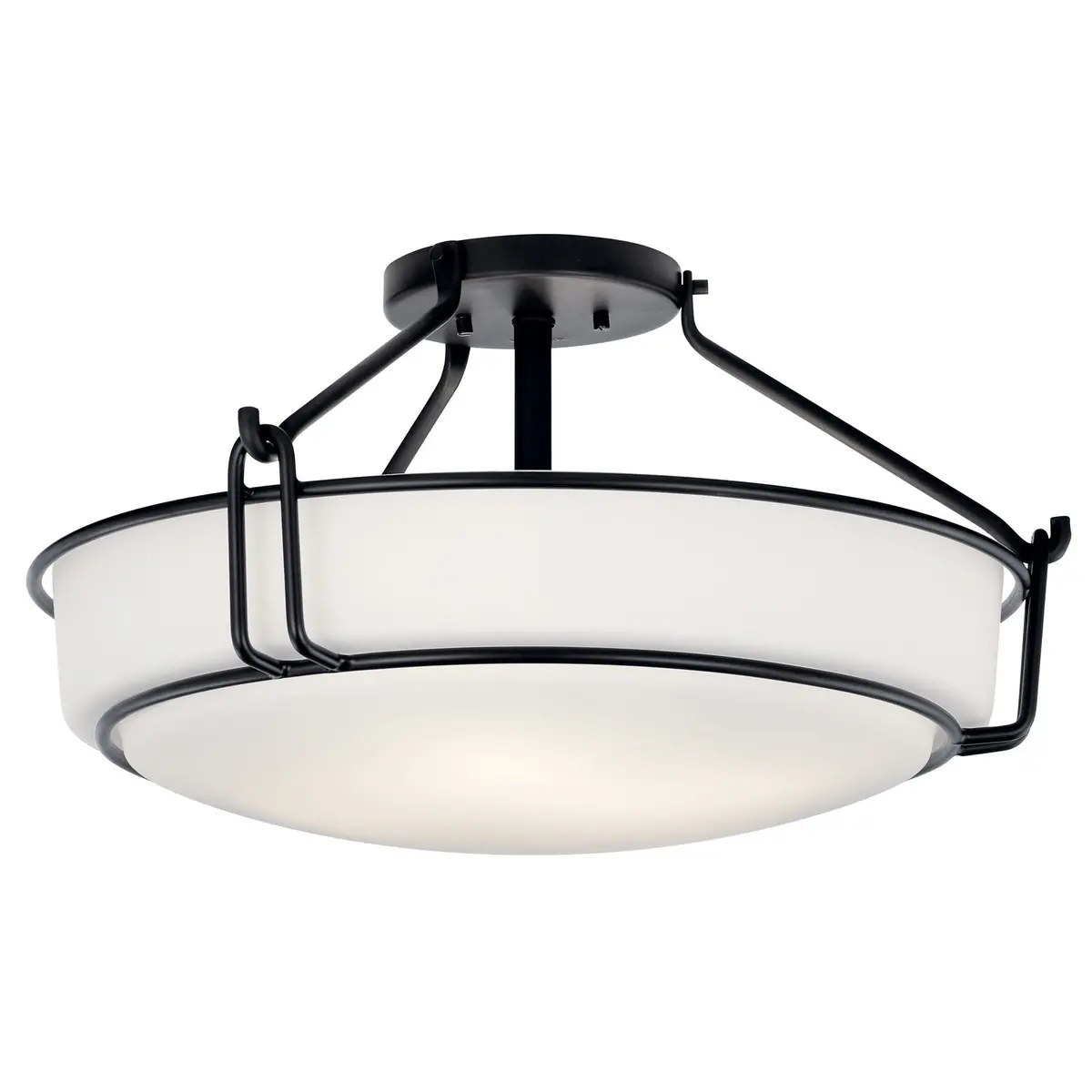 Kichler Four Light Semi Flush Mount 1