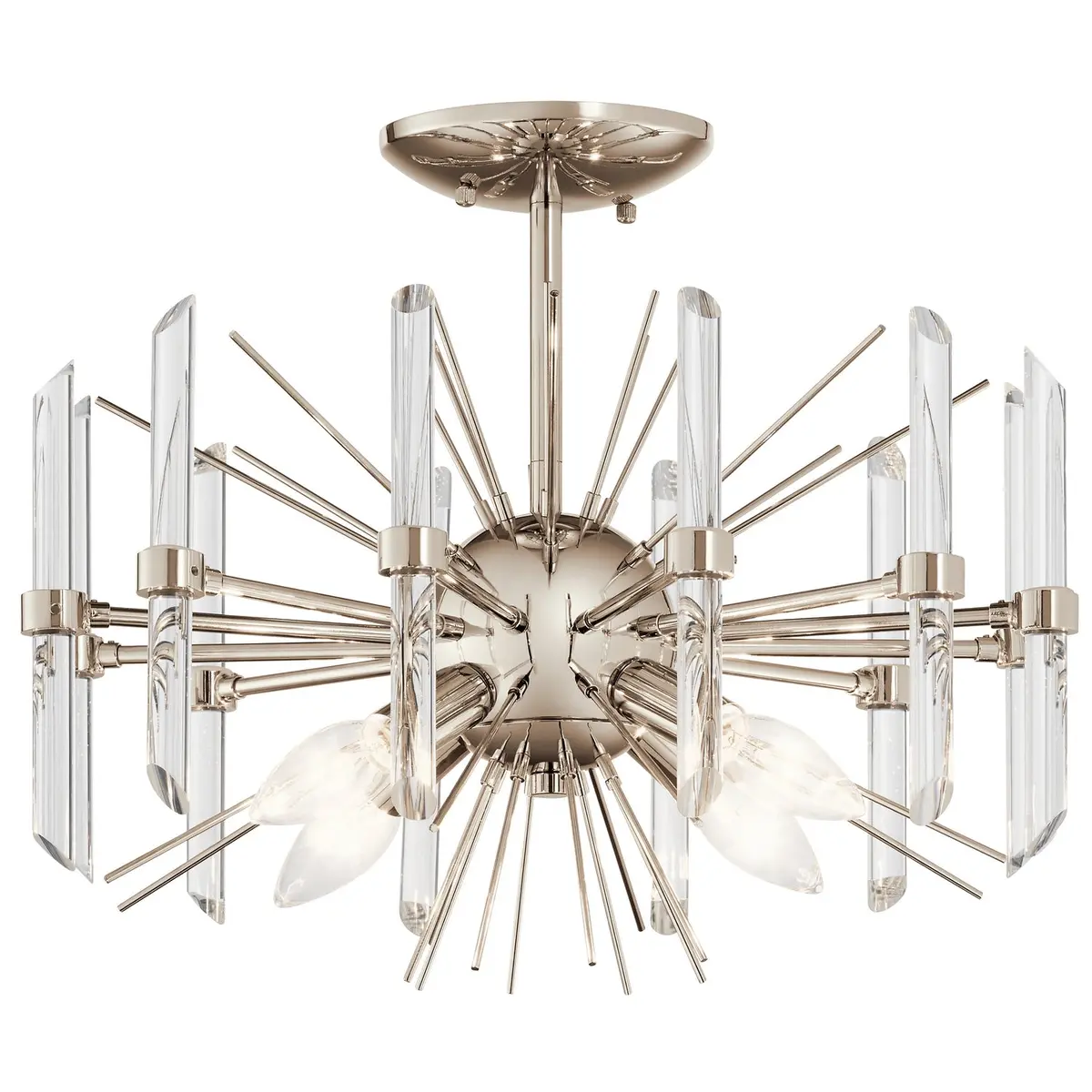 Kichler Four Light Semi Flush Mount 1