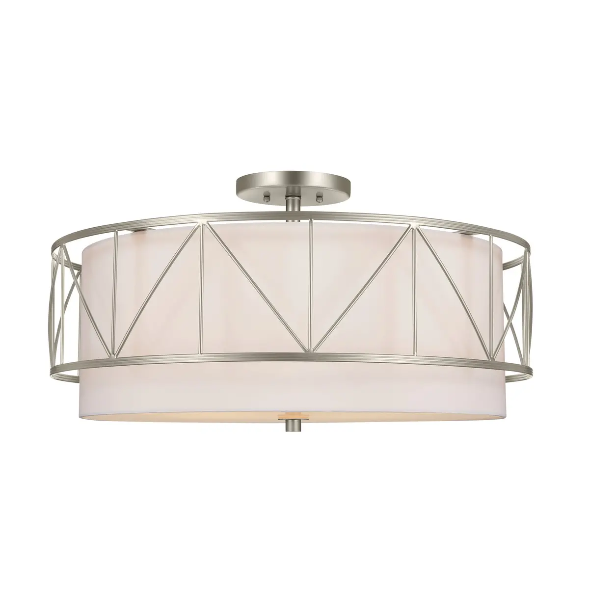 Kichler Four Light Semi Flush Mount 1