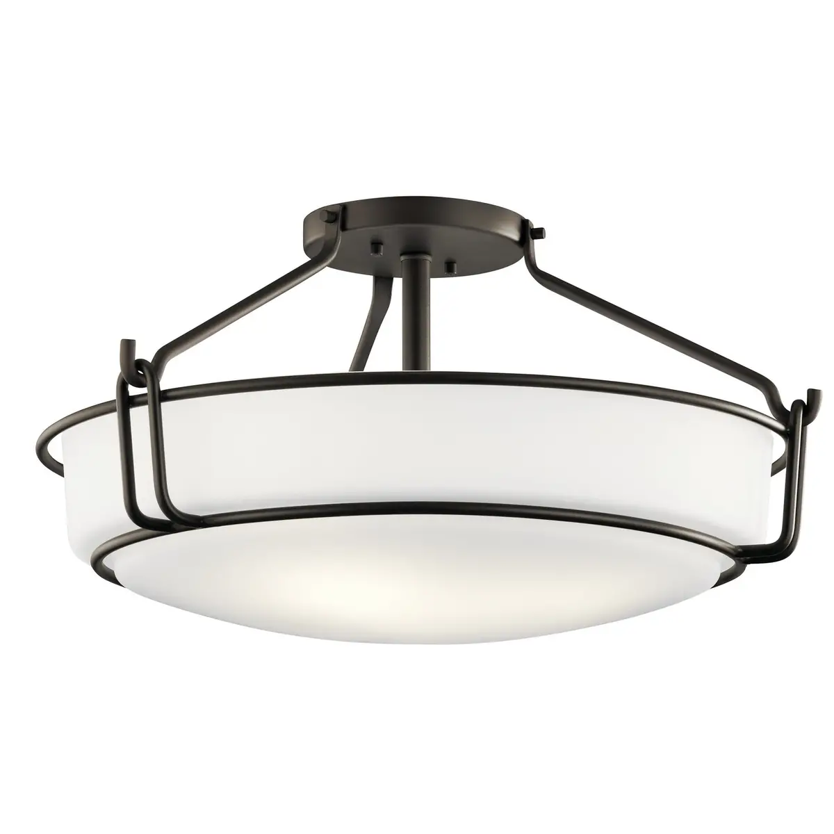 Kichler Four Light Semi Flush Mount 1
