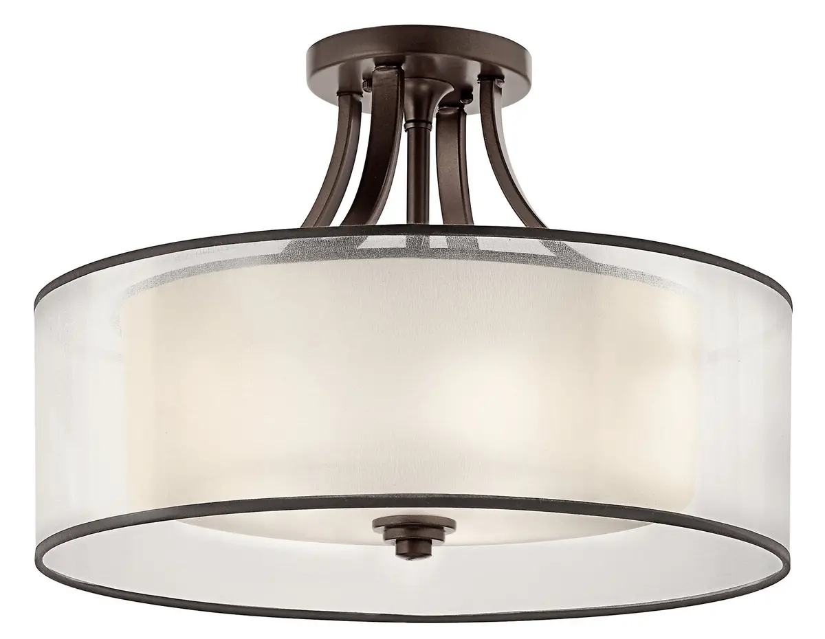 Kichler Four Light Semi Flush Mount 1