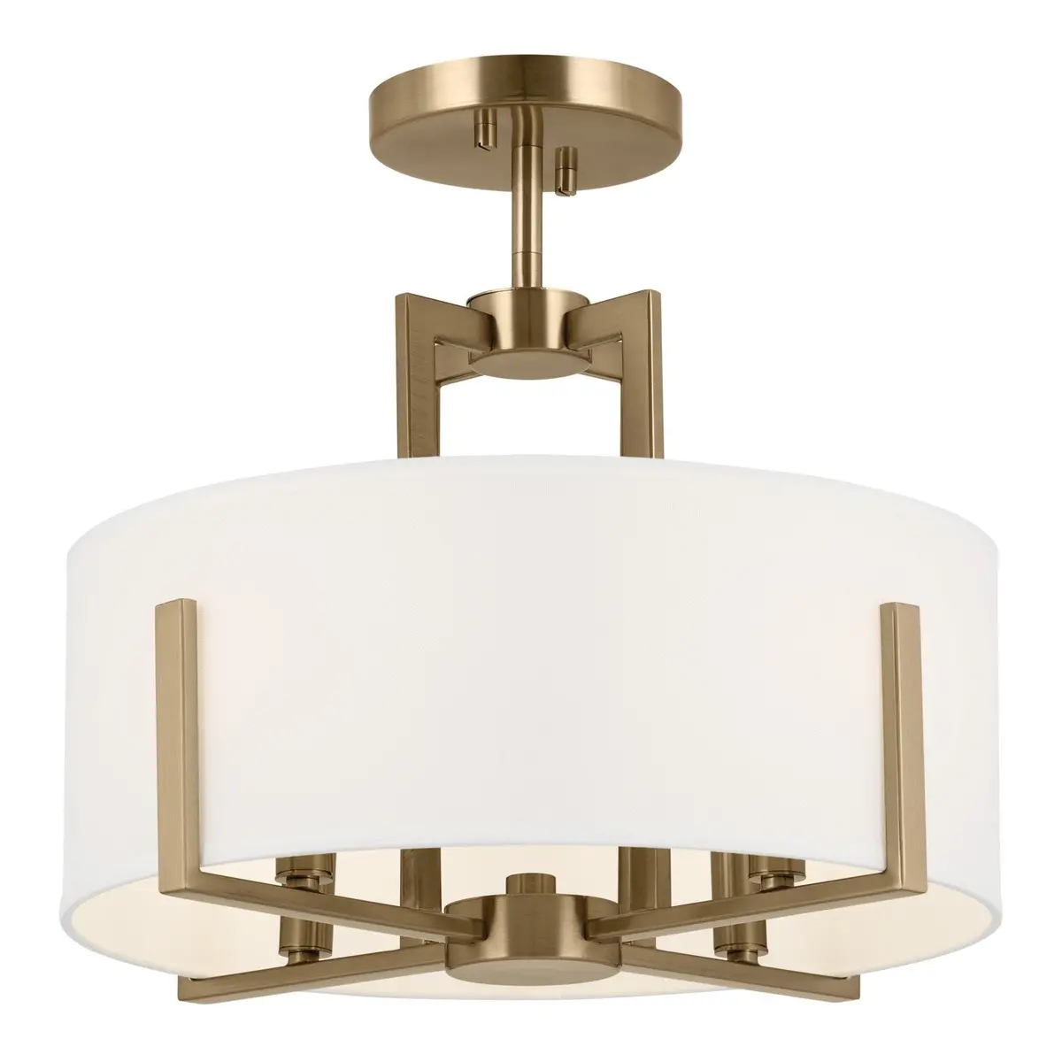 Kichler Four Light Semi Flush Mount 1