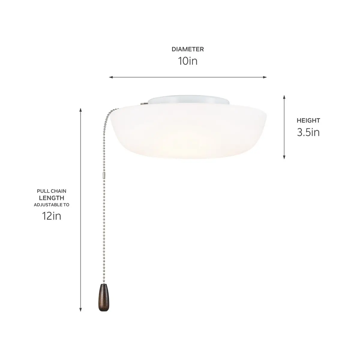 Kichler Led Fan Light Kit 1