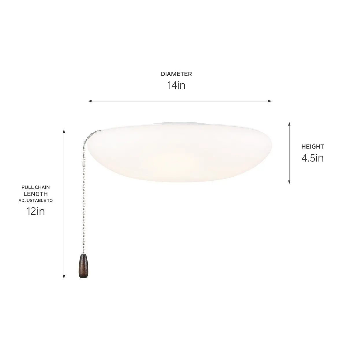 Kichler Led Fan Light Kit 1