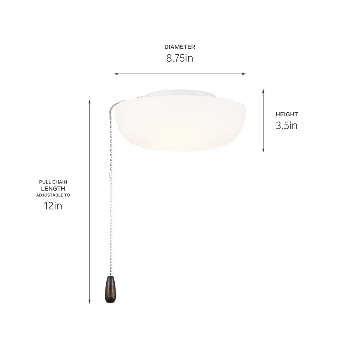 Kichler Led Fan Light Kit 1