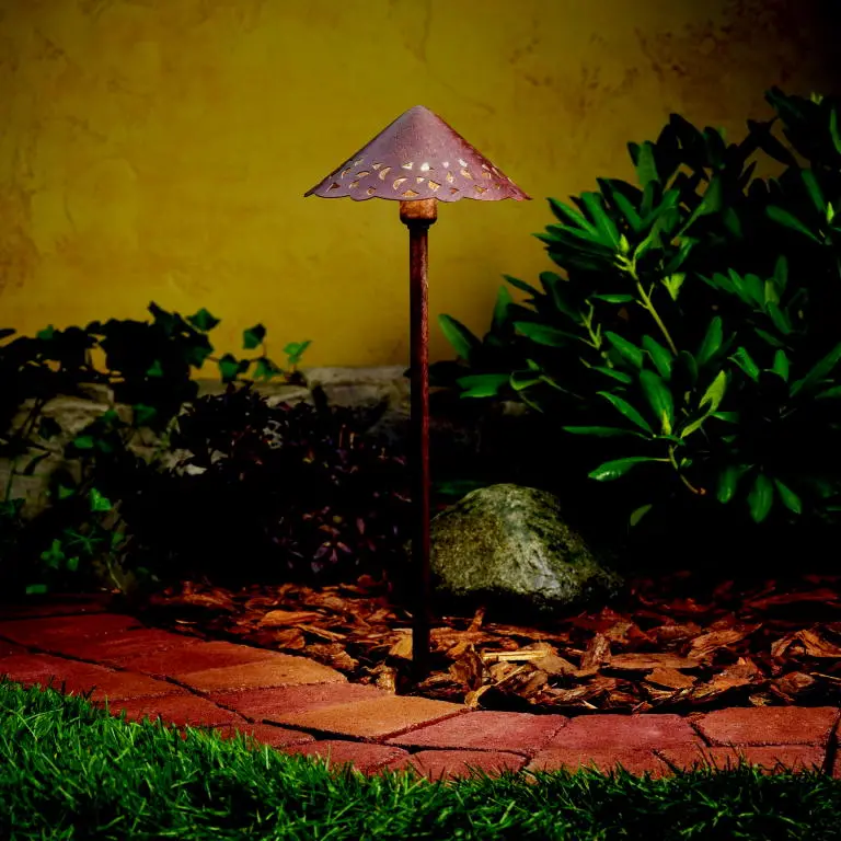 Kichler Led Hammered Roof 1