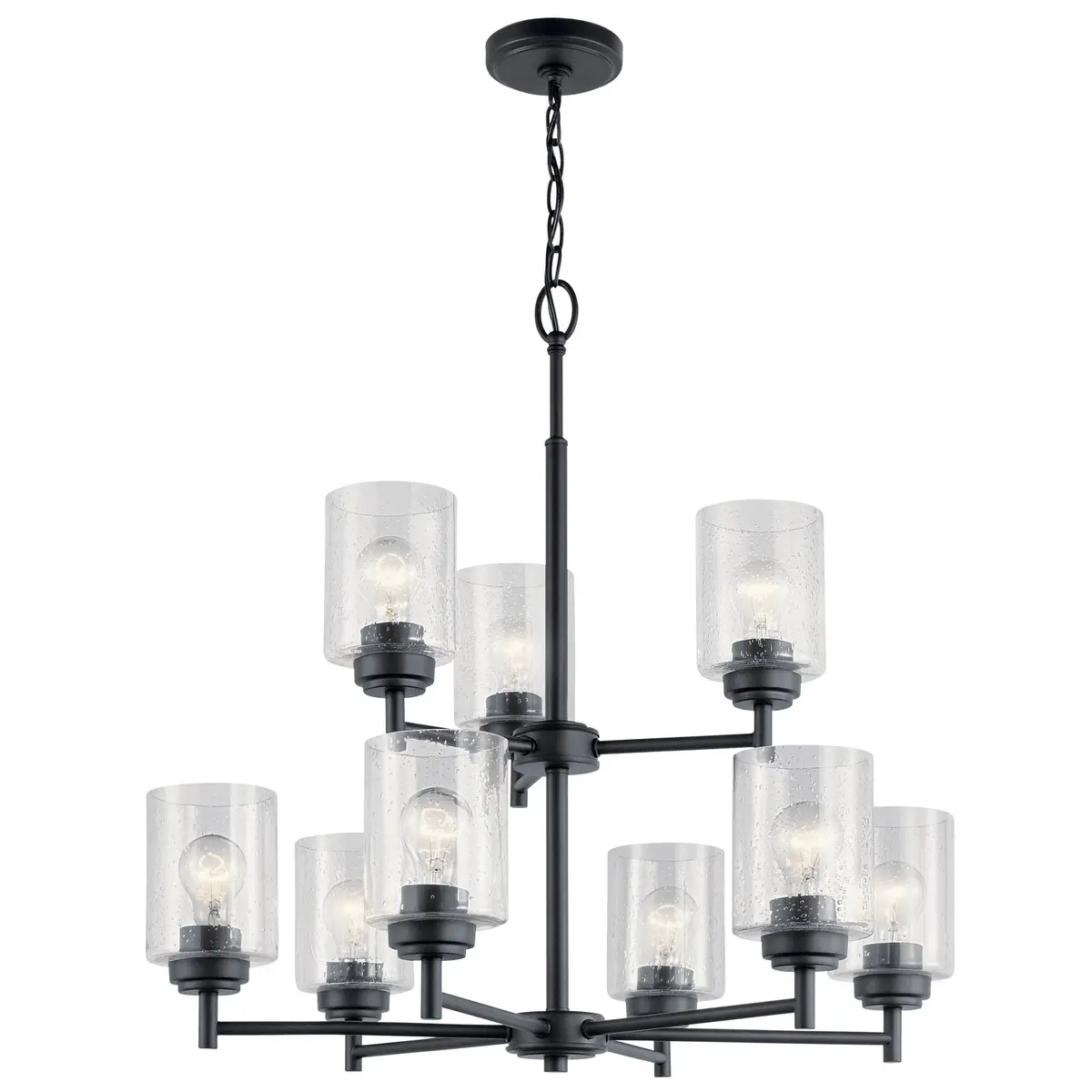 Kichler Nine Light Chandelier 1
