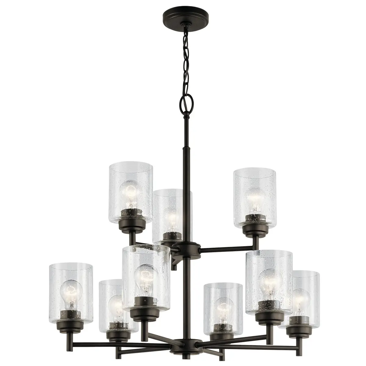 Kichler Nine Light Chandelier 1