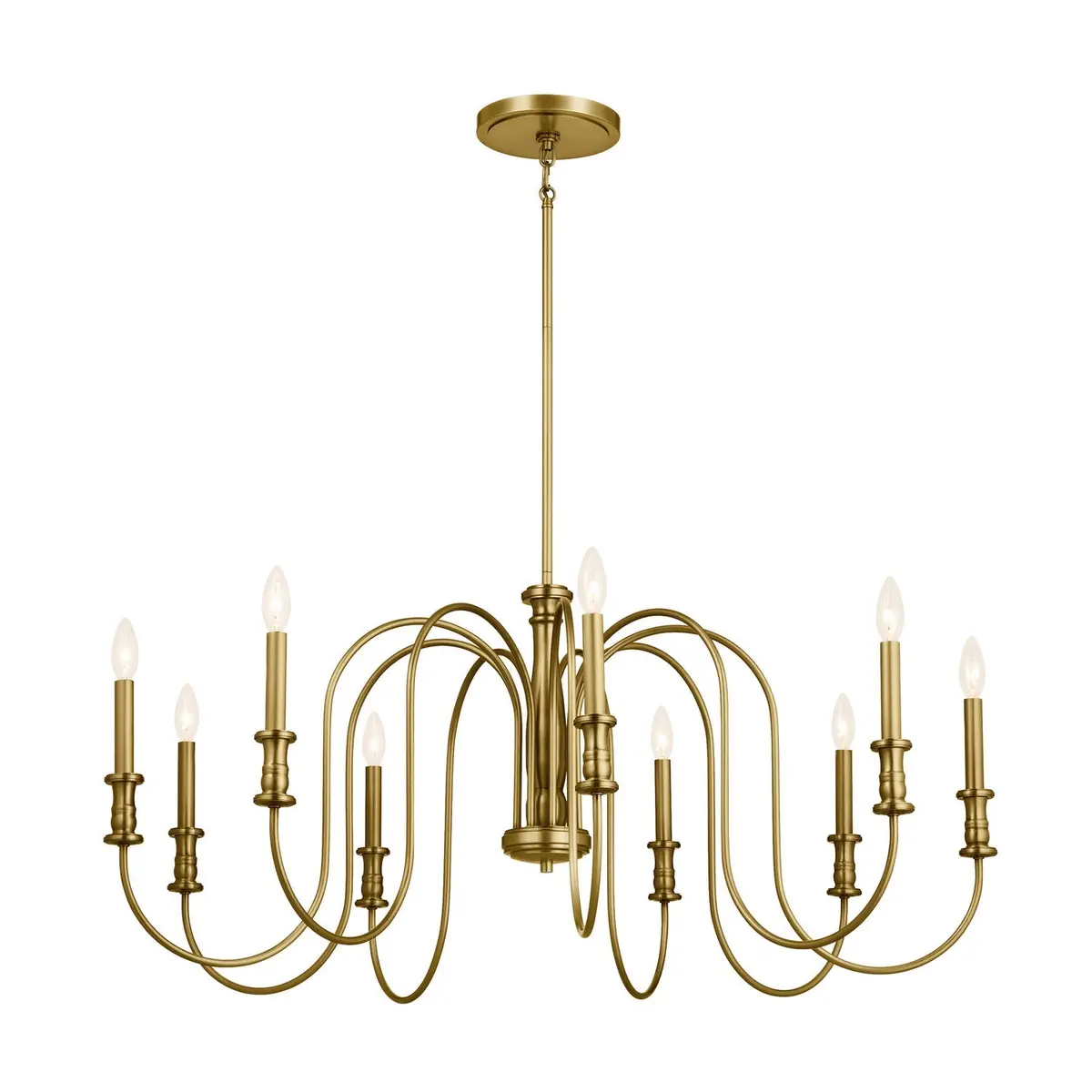 Kichler Nine Light Chandelier 1
