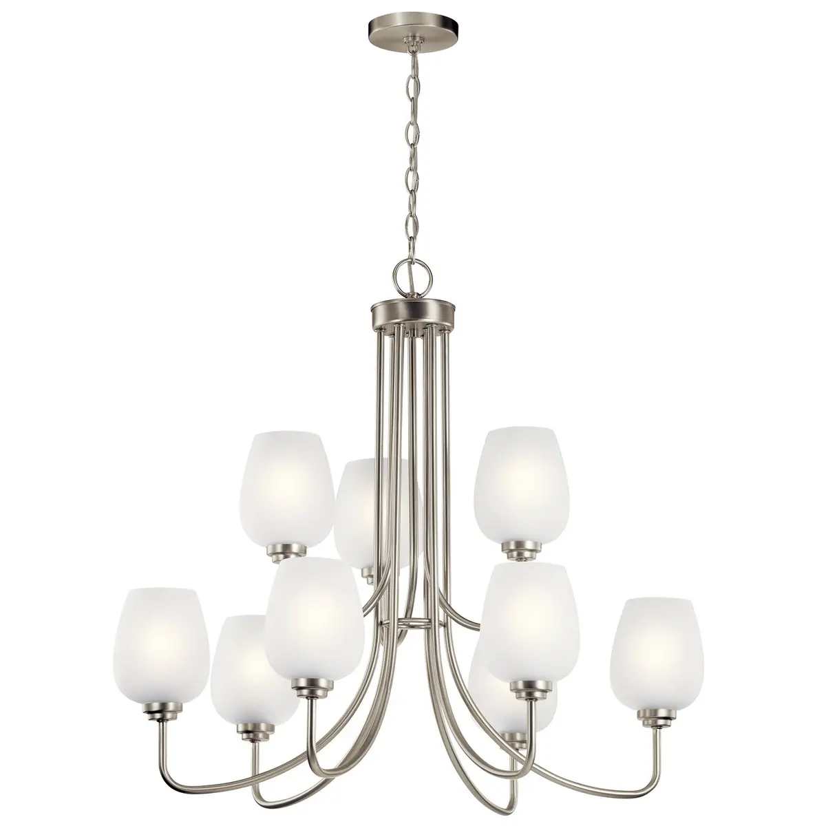 Kichler Nine Light Chandelier 1