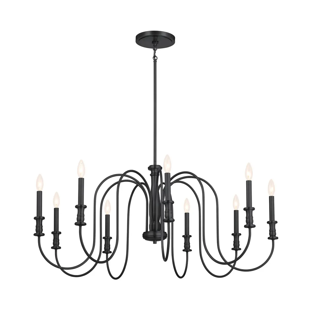 Kichler Nine Light Chandelier 1