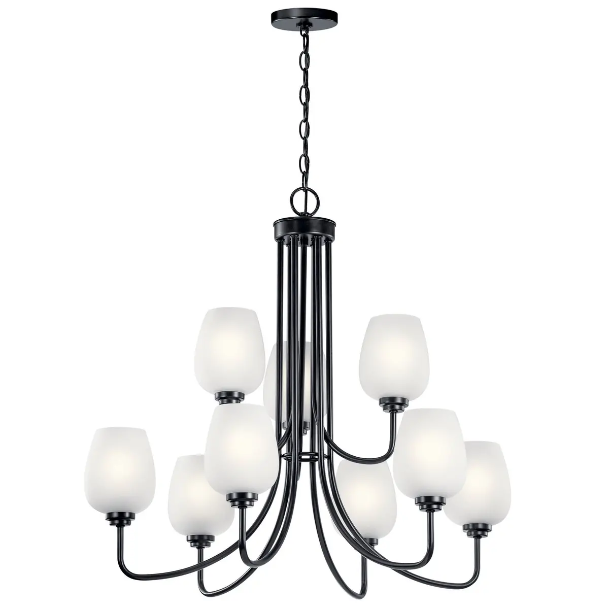 Kichler Nine Light Chandelier 1