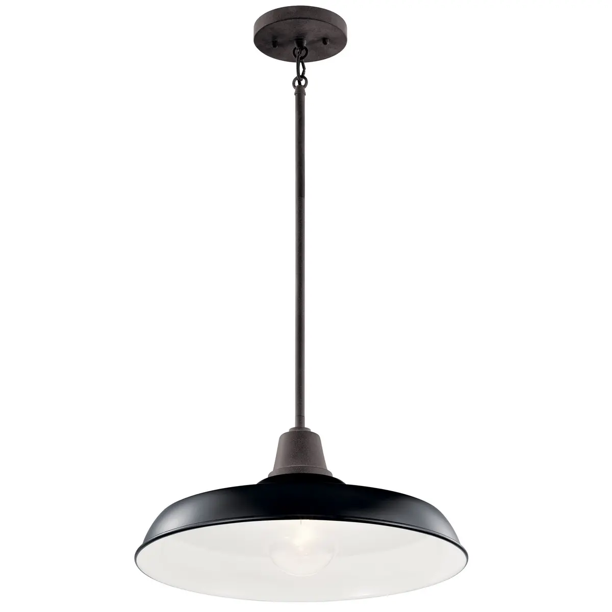 Kichler One Light Outdoor Pendant/Semi Flush Mount 1