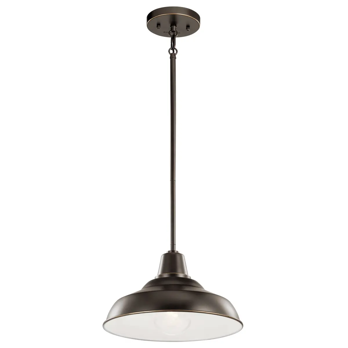 Kichler One Light Outdoor Pendant/Semi Flush Mount 1