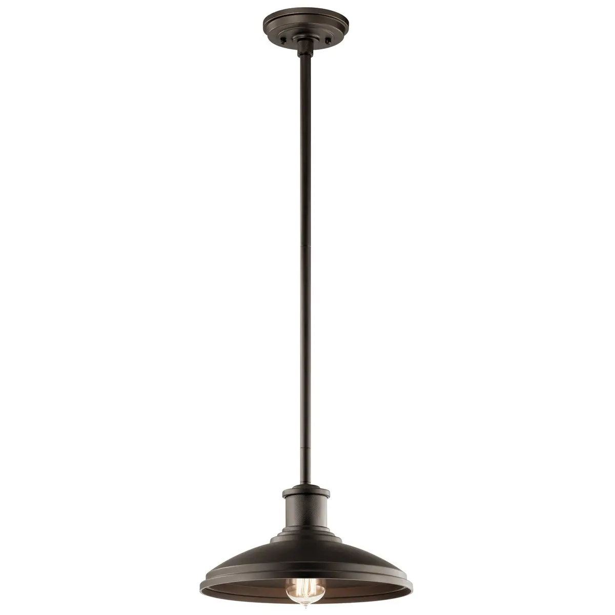 Kichler One Light Outdoor Pendant/Semi Flush Mount 1