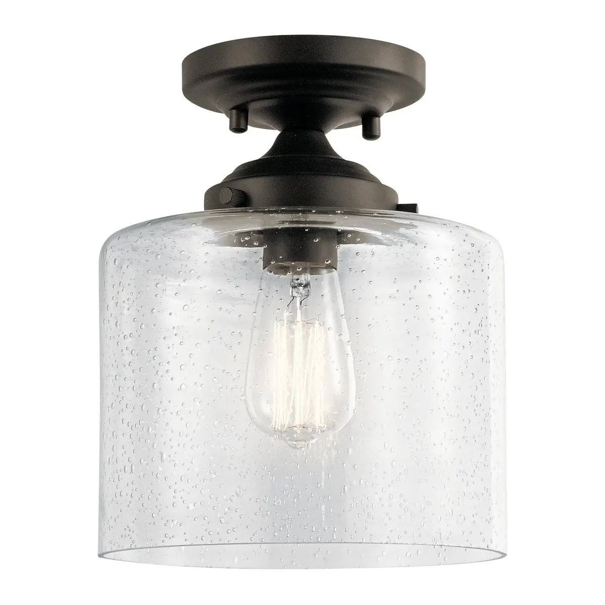 Kichler One Light Semi Flush Mount 1