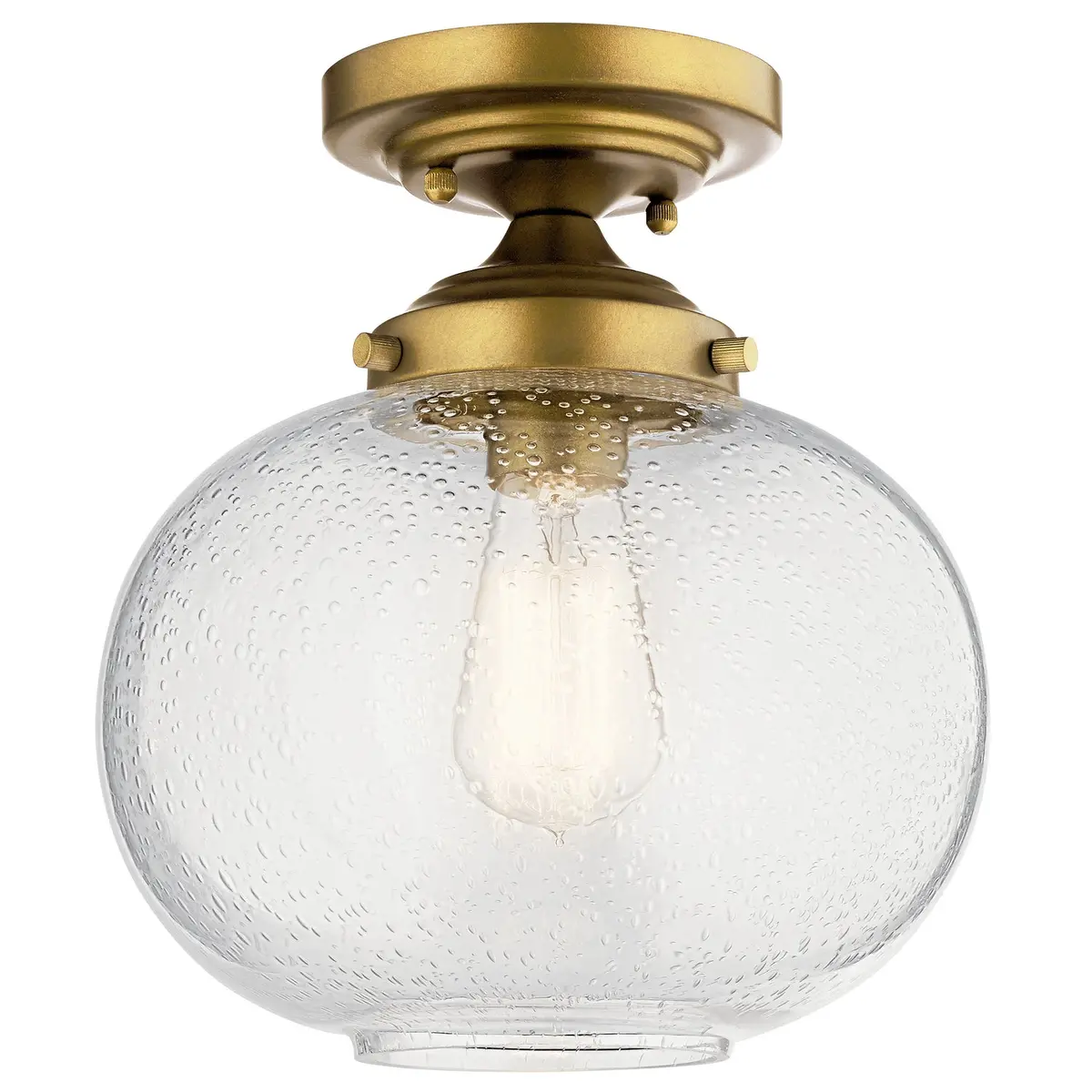 Kichler One Light Semi Flush Mount 1