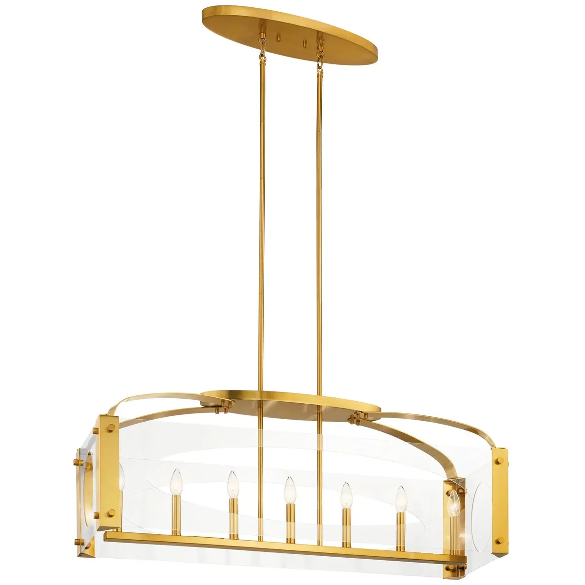 Kichler Seven Light Linear Chandelier 1