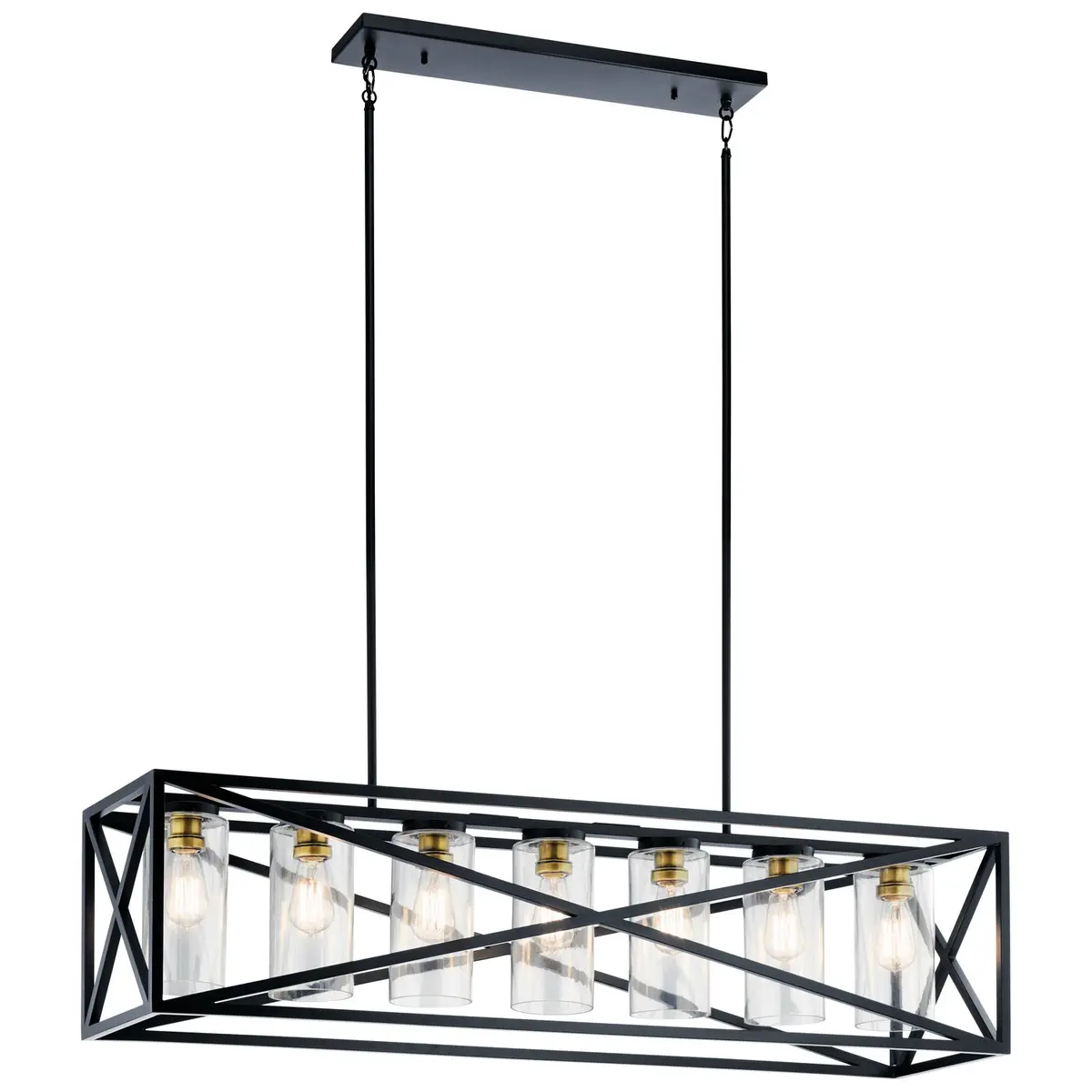 Kichler Seven Light Linear Chandelier 1